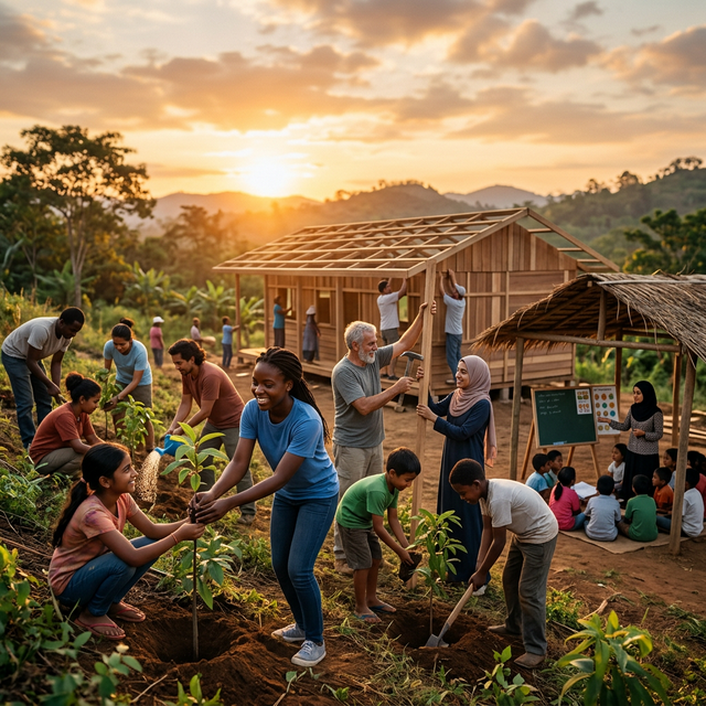 Tiyasa Foundation community outreach